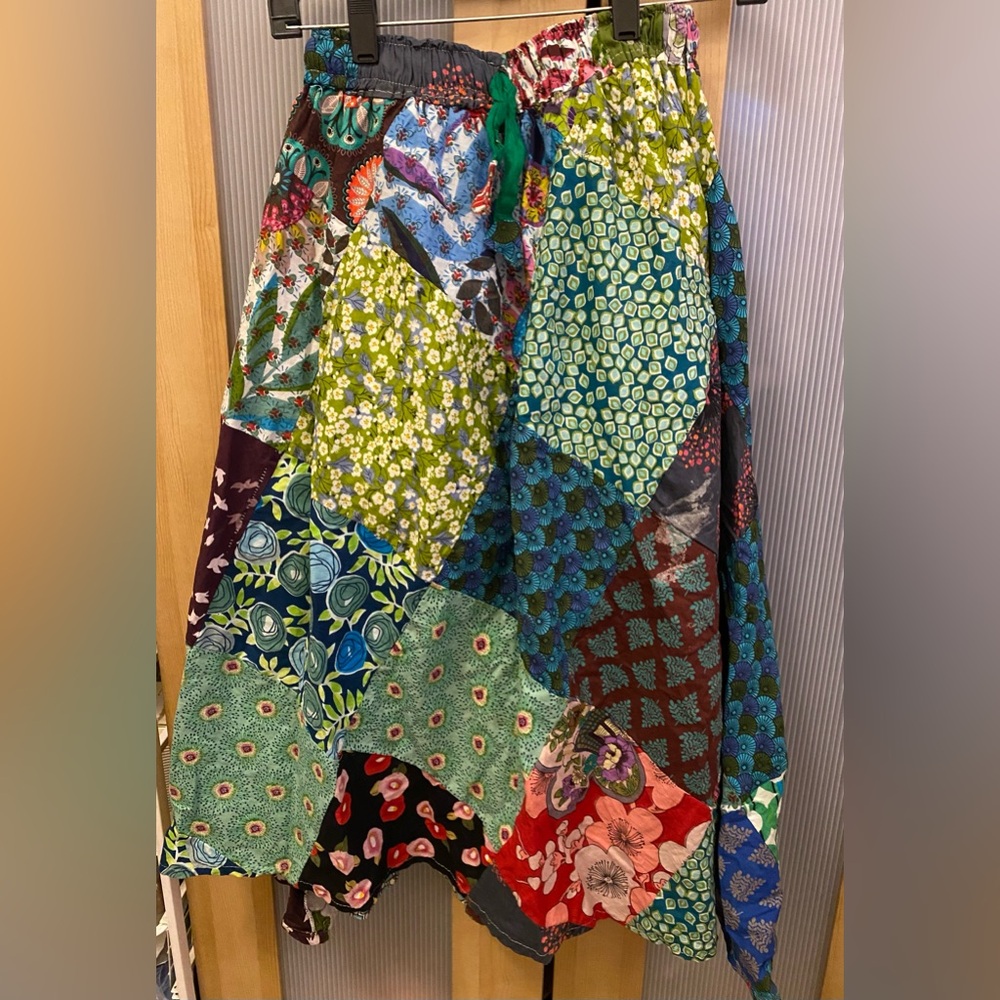 Vintage patchwork skirt Size XS